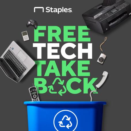Staples outlet toner recycling